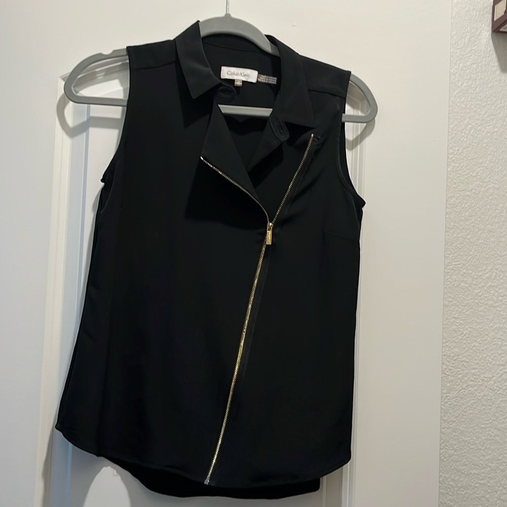 Black Calvin Klein Dress Shirt